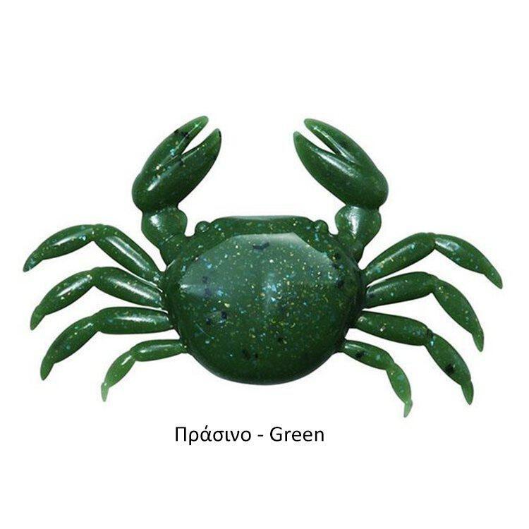 MARUKYU CRAB ΒΙΟΔΙΑΣΠΩΜΕΝΟ ΚΑΒΟΥΡΙ L - GR - GREEN - ΠΡΑΣΙΝΟ