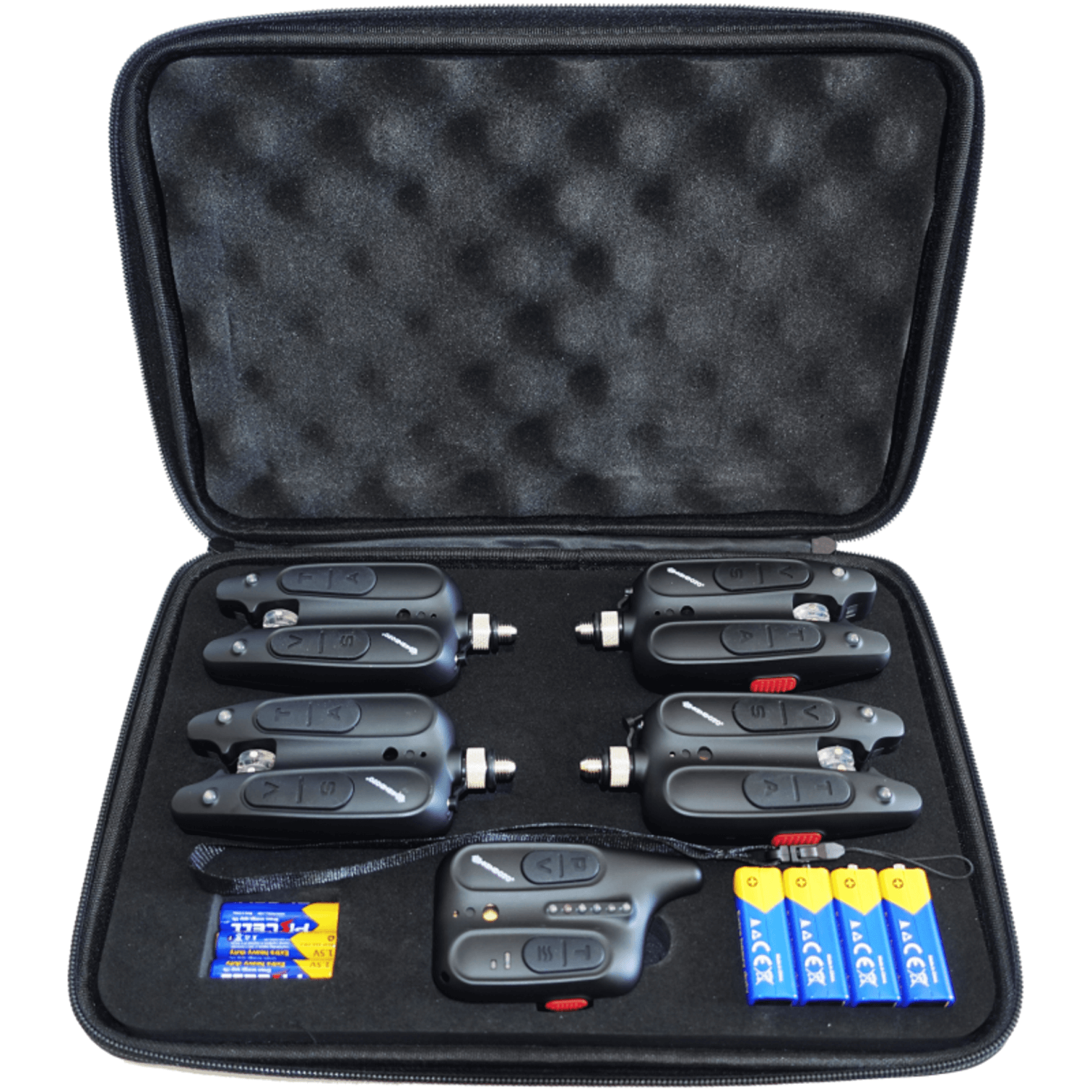 KENDOZO JZH-RF1518 BITE ALARM 4+1 SET + SMARTPHONE CONNECT