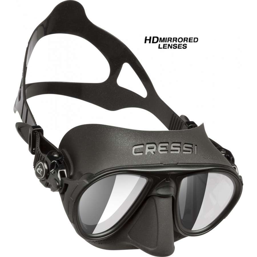 ΜΑΣΚΑ CRESSI CALIBRO BLACK  SPRECTRA MIRRORED LENS S