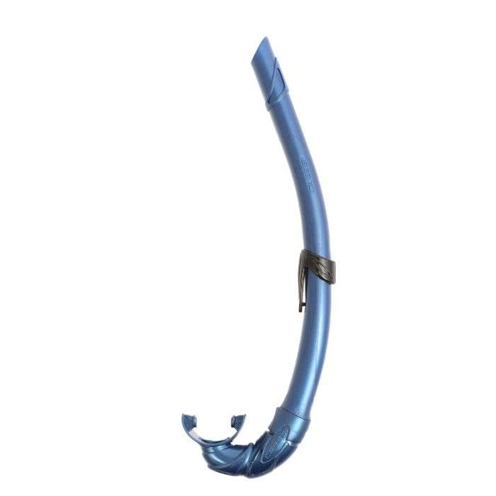 Cressi Corsica Silicone Snorkel Blue Silver – Αναπνευστήρας