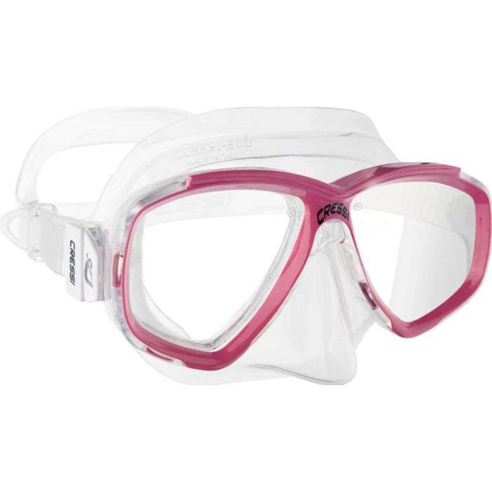 Cressi Μάσκα Θαλάσσης Σιλικόνης Perla ΡΟΖ