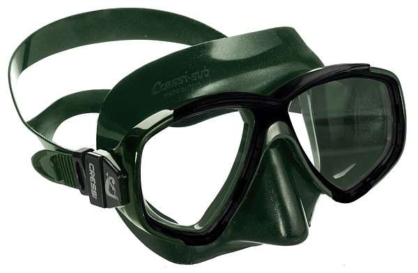 Cressi Μάσκα Θαλάσσης Σιλικόνης Perla GREEN