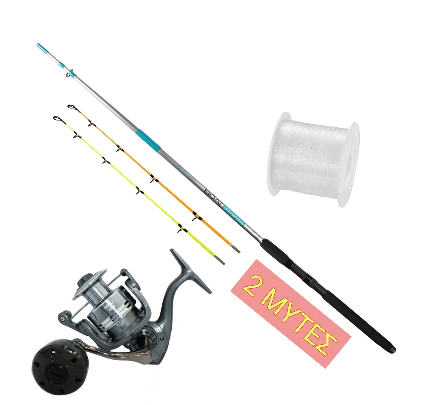 ΣΕΤ ΒΑΡΚΑΣ GOLDEN CATCH UNIVERSAL + KENDOZO MIZU 4000 + ΠΕΤΟΝΙΑ